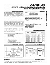 DataSheet MAX552A pdf